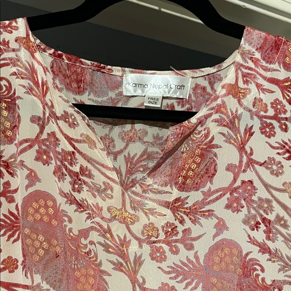 Chic Pink Floral Maxi Dress - Picture 2 of 13